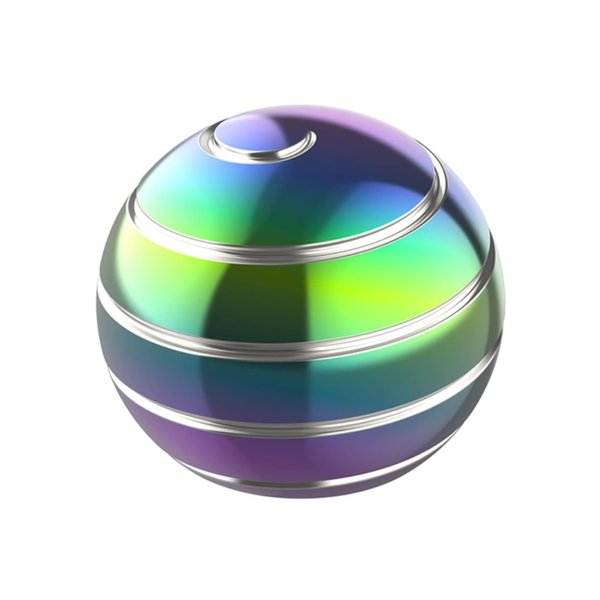 Kryfa Fidget Toys, 1.54" Kinetic Desk Toys for Office for Adults, Fidgets Stocking Stuffers for Kids Party Favors, Autism Sensory Toy for Kids Adults Girls Boys Teens (1.54", Rainbow A)