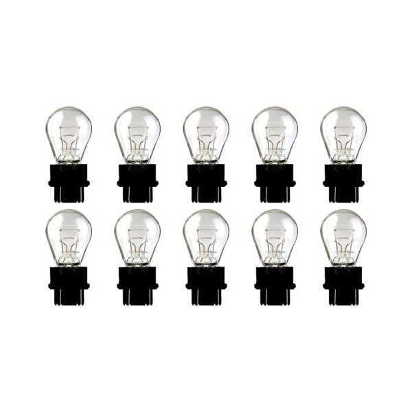 CEC Industries #3057 Bulbs, 12.8/14 V, 26.88/6.72 W, W2.5x16q Base, S-8 Shape (Box of 10)