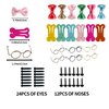 12 Pcs Extra Long Pipe Cleaners Craft Supplies Kit, Fuzzy Material Chenille Stems, Kids Creative DIY Crafts Pipe Cleaners Making Puppies and Other Animals