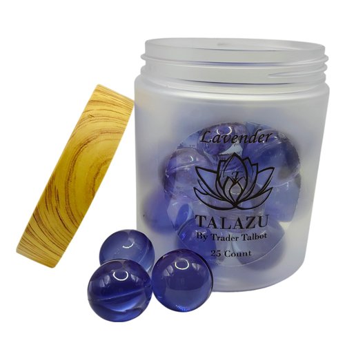 Lavender Aromatherapy Bath Pearly for Smooth, Silky moisturized Skin (25 Count)