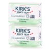 Kirk's Original Coco Castile Bar Soap Soothing Aloe Vera 4 Ounces (2 Pack)