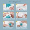 The New Floss Pick Dispenser - with [200 Count] Hygienic, Tidy and Odorless Floss Picks, 2-Pack Pop-Up Automatic Flosser Dispenser, for Home Travel Hotel Sturdy Safe Container - Floss Dispenser.