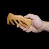 Moreinday Wooden Comb Wide Tooth Hair Comb Detangler Sandalwood Comb for Men Women
