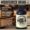 Mountaineer Brand Beard Grooming Care Kit Gifts for Men | Beard Oil (2oz), Conditioning Balm (2oz), Wash (4oz), and Brush | Mens Mustache Growth Kit, Essential Beard Kit for Men | WV Timber Scented