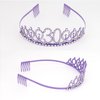 Semato 30th Birthday Sash & Rhinestone Tiara Kit- Purple 30th Birthday Gifts for Her Happy 30th Birthday Party Favors
