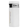 Palio Triple Torch Lighter, Oversized Fuel Tank, Flip-Top Lid, Durable Body, Easy Push Ignition, Triple Jet Flame Power, White