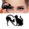 IDDFEVE 4 Pcs Eyeliner Stencils for Cat Eye Winged and Smokey Eyeshadow Applicators Shaper Tool Guide (10 Different Effects)