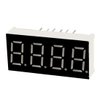 uxcell Common Cathode 12 Pin 4 Bit 7 Segment Display 1.18 x 0.55 x 0.28 Inch 0.35" Red LED Display Digital Tube 5pcs