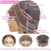 Atilck 360 Lace Front Wigs Human Hair Full Lace Human hair Wigs Ombre Lace Front Wigs Human Hair 180 Density 4/27 Colored Honey Blonde 360 HD Transparent Wigs for Black Women (22 Inch)