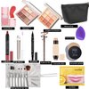 All In One Makeup Set for Women,Multipurpose Makeup Kit with Makeup Brushes, Lipsticks, Lip Gloss, Eye Shadows, Blushes, Eyebrown, Makeup Bag for Beginners and Professionals Premium Gift Set (SET B)