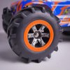 Hosim Rc Wheels and Tires 12mm Hex for 1/10 Scale RC Car, RC Buggy Tires and Wheels with Foam Inserts for Traxxas Slash 2WD 4x4 RC Monster Truck, Pre-Glued, 4PCS