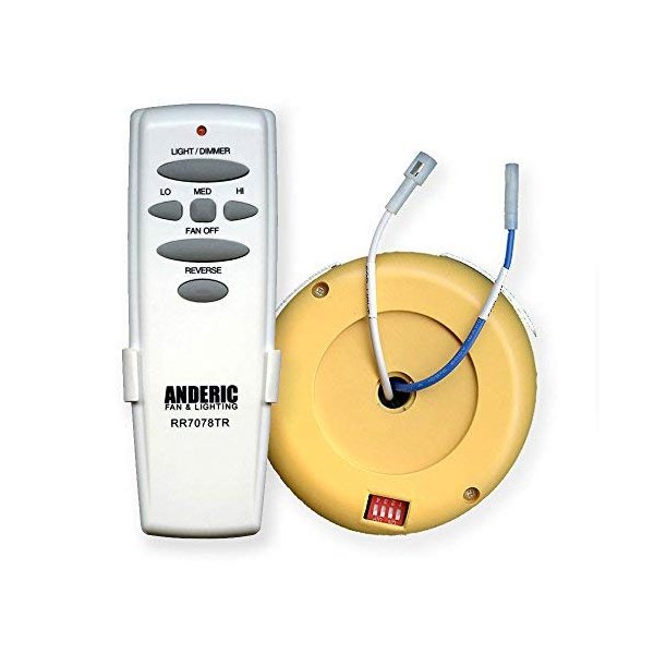Anderic Replacement for FAN2R/UC7078T Kit for Ceiling Fans - FAN2R/RR7078TR with Reverse Hampton Bay/Home Decorators Collection and Hunter 8511204 Ceiling Fan Kit