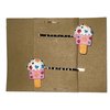 ICE CREAM POPSICLE Summer Bobby PIn Hair Clip Accessory - Set of 2 Handmade
