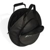 AKOZLIN 22" Cymbal Gig Bag with Carry Handle,5mm thick Padded cotton for perfect protection, Great for Dust-proof and waterproof Storage（Black)