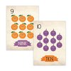 Children Inspire Design Nursery Decor, Fruits Counting Cards, Number Flash Cards 1-10, Kid's Decor, Eco-Friendly Print, Wall Letters And Numbers