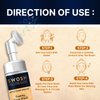 SWOSH Apple Cider vinegar (Apple extract) Foaming Face Wash for Acne Prone & Oily Skin - No Parabens, Sulphate, Silicones & Colour (with Built-in Face Brush), 100 ml / / 3.38 fl oz