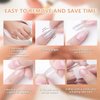480pcs(20Sheets) Double Side Nail Adhesive Tab for Press on Nails Glue Sticker Waterproof Breathable Super Sticky Nails Tab for Finger False Nails Jelly Fake Nail Women Girls Kids Daily Wear Manicure