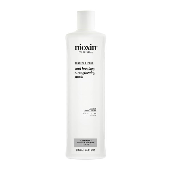 Nioxin Density Defend Anti-breakage Strengthening Mask - Hair Strengthening Product, Protects Against Hair Breakage, 16.9 oz (Packaging May Vary)