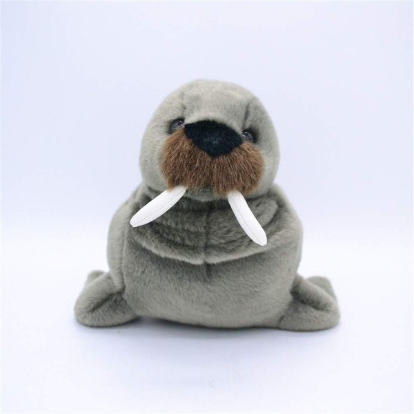 TAMMYFLYFLY Realistic Stuffed Animal Plush Toy, 12 inches Super Soft Wild Walrus Soft Toy