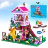 TIALLOW Treehouse Building Sets with LED Light - Forest Friendship Houses Building Block Toy, Tree House Building Kits,Birthday,Xmas Gift for Kids Girls 8-12(685PCS)