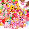 Mity rain Nail Charms-Slime Charms, 150pcs Kawaii Nail Charms Flatback Resin Charms, 3D Nail Charms for Nail Art Decorations Supplies