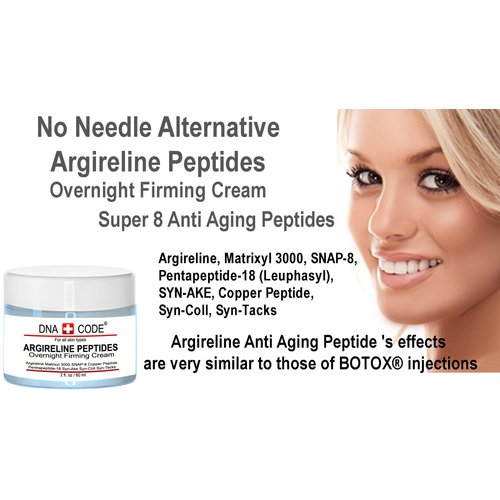 Magic Night Cream-No Needle Alternative-Pure Argireline Peptides Overnight Firming Cream-Argireline, Matrixyl 3000, SNAP-8, Pentapeptide-18 (Leuphasyl), SYN-AKE, Copper Peptide,Syn-Coll, Syn-Tacks