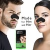 Global Beauty Care 18 Nose Cleansing Strips of Activated Charcoal & Tea Tree Nose Strips For Blackheads Removal Charcoal Blackhead Remover Strips - 18 Ct