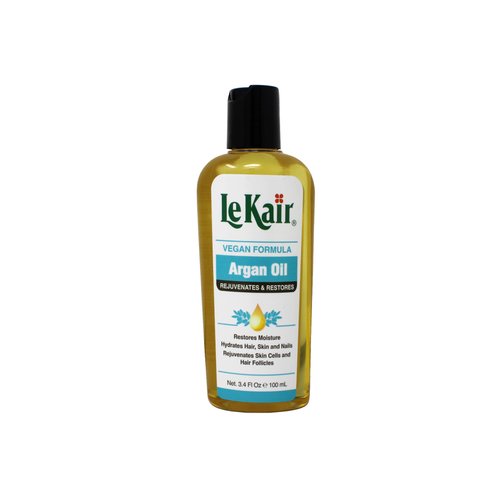 Le Kair Argan Oil Hair & Body Oil - Vegan Formula 3.4 Ounce - 5 Pack