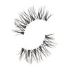 KISS Lashes Sister Nature False Eyelashes, Easy to Wear & Easier on the Planet, 100% Natural Hair, Wispy and Fluffy Lash Finish, Reusable - Dawn, 1 Pair