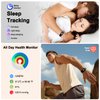 ENGERWALL Fitness Tracker with Step Counter/Calories/Stopwatch, Activity Tracker with Heart Rate Monitor, IP68, Health Tracker with Sleep Tracker, Smartwatch, Pedometer Watch for Women Men Kids