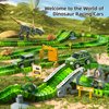 MSKOLER 144 Pieces Dinosaur Toys Car Race Tracks Sets for Kids 3 4 5 6 7 8 Years Old - Flexible Tracks Playset with Kids Dinosaur, Electronic Toy Cars for Boys, Birthday Gifts for Toys Toddlers 3-5