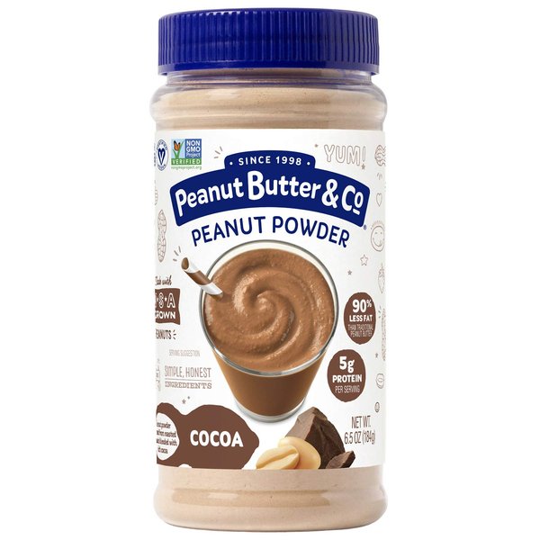 Peanut Butter & Co. Cocoa Peanut Powder, Non-GMO Project Verified, Gluten Free, Vegan, 6.5 oz Jar