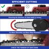 PANZHENG 5 Pcs 6 Inch Mini Chainsaw Chain With 2 Pcs Replacement Saw Chain Bar Replacement Chains For 6 inch Mini Cordless Electric Portable Battery Powered Handheld Chainsaw