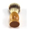 Iconikal Wood Handled Badger Hair Shaving Brush, 2-Pack Aeorsol-Free Shaving Cream
