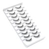 KSYOO Light Volume False Lashes Natural Look, False Eyelashes Natural Look, Medium-Length Rounded lashes Seamlessly with Your Natural Lashes -10 Pairs (Natural N10)