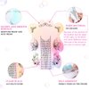 Nail Forms 200PCS, Acrylic Nail Forms for Nail Extension Tips, Long Nail Forms for Acrylic Nails, Thick Professional Nail Art Tips Extension Forms Manicure Tool DIY Home Salon Supplies (01-Butterfly)