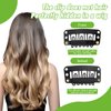 120 pcs Hair Extension Clips, Complete Hair Extensions Clip Wig Making Set, Wig Clips for Hair Extensions Include Hair Sewing Needles and Threads