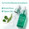 Pore Minimizer Serum， BREYLEE Pore Refining Serum for Face & Nose, Oil Control Firming, Shrinking Pore & Tightening Skin, Pore Moisture after Blackhead Remover, Clam and Soothing Skin Care