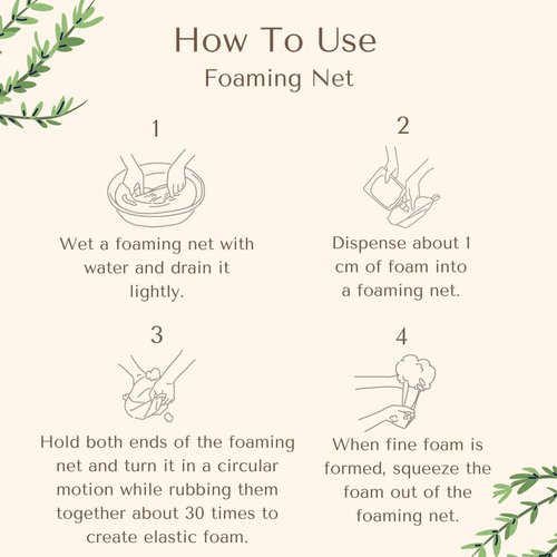 Foam Face Wash Soap Foaming Net 21cm Marshmallow Whip Maker for Face Wash