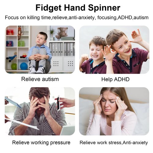 Gigilli Fidget Spinners 12 Pack, Easter Gifts Easter Basket Stuffers Party Favors, LED Light Up Bulk Fidget Spinners Goodie Bag Stuffers, Glow in The Dark Party Supplies Classroom Prizes Return Gifts