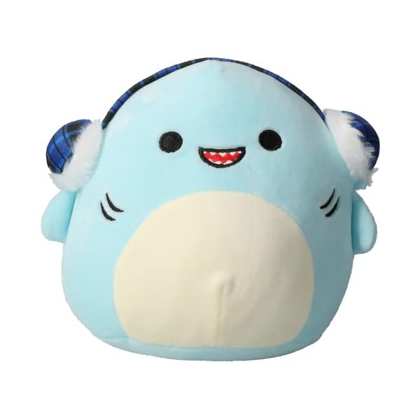 Squishmallow Official Kellytoy 7.5 Inch Soft Plush Squishy Toy Animals (Sharon The Shark)
