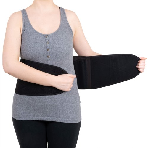 Roscoe Medical-BB7773 Back Brace Lumbar Support Belt - Lower Back Brace - Fits Waists 28-39 (Medium) - Back Brace for Lower Back Pain - Promotes Correct Spine Alignment & Posture