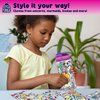 PURPLE LADYBUG Decorate Your Own Water Bottle for Girls with Trendy Stickers - 5 6 7 8 Year Old Girl Birthday Gift, Little Girl Gifts, 5 Year Old Girl Gift, Christmas Gifts for Kids