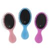 Toddler Detangler Hair Brush Travel Detangling Brushes 3Pcs Women Valentines Day Best Gift Small Wet Hair Brush For Baby Kids Pocket hairbrush Pro, for Curly Hair, Wet Dry Hair Tangle Brush