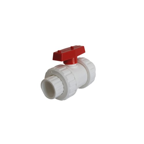 American Valve P200U-40 1" PVC True Union Ball Valve, 1-Inch