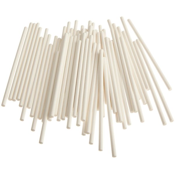 Sucker Lollipop Sticks 6" x 5/32" 200 ct. Candy & Chocolate Cake Pop Making