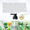 Botanist Sulfate Free Hair Shampoo with Pump for Women& Men, Moisturizing Japanese Natural Silicone Free Shampoo for Oily & Damaged Hair, Green Apple& Rose, 16.5 fl oz/ 490mL