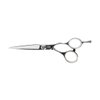 Cricket Logo Gold Series Pro 5.75” Hair Cutting Shear and 30T Thinning Texturizing Scissors Duo Set, Stainless Steel, Convex Edge, Value Set with Hair Dryer Gift