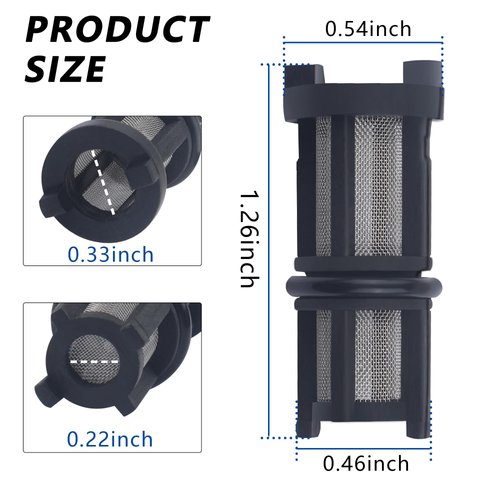 Car Engine Oil Pressure Sensor Filter,Oil Pressure Switch Screen Filter Replacement OEM#2673134 926041,Professional Oil Pressure Sending Unit Compatible with GMC Cadillac Buick Chevrolet
