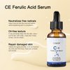 Vitamin C Face Serum, Vitamin CE Serum with Ferulic Acid, Vitamin E and Ferulic Serum Skin Care Vitamin C Serum for Face Anti Aging Face Care 1 Oz